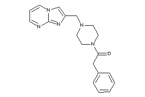 1-[4-(imidazo[1,2-a]pyrimidin-2-ylmethyl)piperazino]-2-phenyl-ethanone