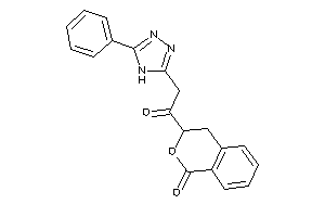 3-[2-(5-phenyl-4H-1,2,4-triazol-3-yl)acetyl]isochroman-1-one