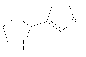 Image of 2-(3-thienyl)thiazolidine