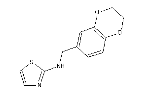 2,3-dihydro-1,4-benzodioxin-7-ylmethyl(thiazol-2-yl)amine