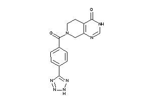 7-[4-(2H-tetrazol-5-yl)benzoyl]-3,5,6,8-tetrahydropyrido[3,4-d]pyrimidin-4-one