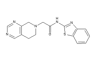 N-(1,3-benzothiazol-2-yl)-2-(6,8-dihydro-5H-pyrido[3,4-d]pyrimidin-7-yl)acetamide