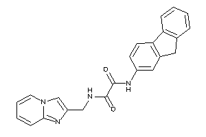 N'-(9H-fluoren-2-yl)-N-(imidazo[1,2-a]pyridin-2-ylmethyl)oxamide