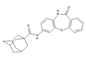 N-(6-keto-5H-benzo[b][1,4]benzothiazepin-2-yl)adamantane-1-carboxamide