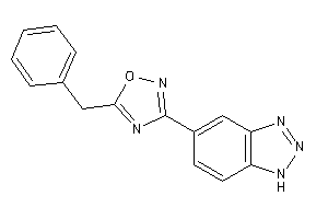 3-(1H-benzotriazol-5-yl)-5-benzyl-1,2,4-oxadiazole