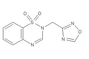 2-(1,2,4-oxadiazol-3-ylmethyl)benzo[e][1,2,4]thiadiazine 1,1-dioxide