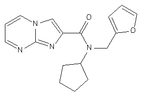 N-cyclopentyl-N-(2-furfuryl)imidazo[1,2-a]pyrimidine-2-carboxamide