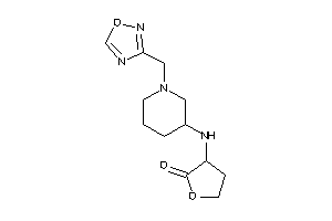 3-[[1-(1,2,4-oxadiazol-3-ylmethyl)-3-piperidyl]amino]tetrahydrofuran-2-one