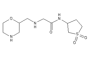 N-(1,1-diketothiolan-3-yl)-2-(morpholin-2-ylmethylamino)acetamide