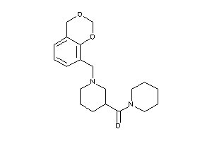 [1-(4H-1,3-benzodioxin-8-ylmethyl)-3-piperidyl]-piperidino-methanone