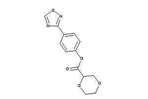 Image of 1,4-dioxane-2-carboxylic Acid [4-(1,2,4-oxadiazol-3-yl)phenyl] Ester