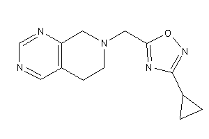 3-cyclopropyl-5-(6,8-dihydro-5H-pyrido[3,4-d]pyrimidin-7-ylmethyl)-1,2,4-oxadiazole