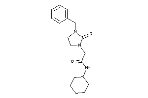2-(3-benzyl-2-keto-imidazolidin-1-yl)-N-cyclohexyl-acetamide