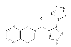 6,8-dihydro-5H-pyrido[3,4-d]pyrimidin-7-yl-[3-(tetrazol-1-yl)-1H-pyrazol-4-yl]methanone