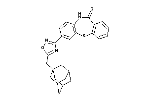 2-[5-(1-adamantylmethyl)-1,2,4-oxadiazol-3-yl]-5H-benzo[b][1,4]benzothiazepin-6-one