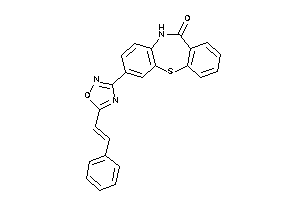 2-(5-styryl-1,2,4-oxadiazol-3-yl)-5H-benzo[b][1,4]benzothiazepin-6-one