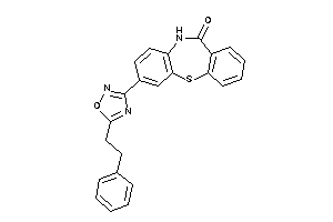 2-(5-phenethyl-1,2,4-oxadiazol-3-yl)-5H-benzo[b][1,4]benzothiazepin-6-one
