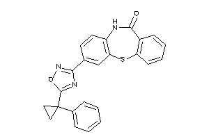 2-[5-(1-phenylcyclopropyl)-1,2,4-oxadiazol-3-yl]-5H-benzo[b][1,4]benzothiazepin-6-one