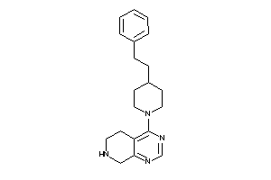 4-(4-phenethylpiperidino)-5,6,7,8-tetrahydropyrido[3,4-d]pyrimidine