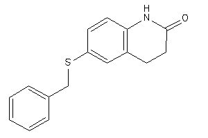 6-(benzylthio)-3,4-dihydrocarbostyril