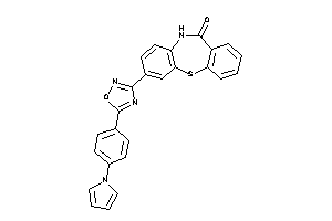 2-[5-(4-pyrrol-1-ylphenyl)-1,2,4-oxadiazol-3-yl]-5H-benzo[b][1,4]benzothiazepin-6-one