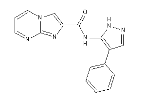 N-(4-phenyl-1H-pyrazol-5-yl)imidazo[1,2-a]pyrimidine-2-carboxamide