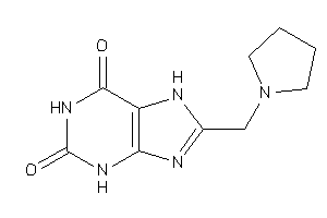 8-(pyrrolidinomethyl)-7H-xanthine