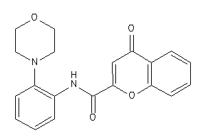 4-keto-N-(2-morpholinophenyl)chromene-2-carboxamide