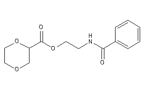 Image of 1,4-dioxane-2-carboxylic Acid 2-benzamidoethyl Ester