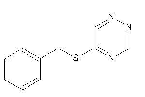 5-(benzylthio)-1,2,4-triazine