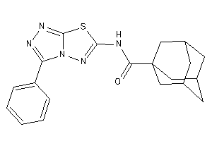 N-(3-phenyl-[1,2,4]triazolo[3,4-b][1,3,4]thiadiazol-6-yl)adamantane-1-carboxamide