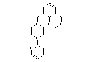 1-(4H-1,3-benzodioxin-8-ylmethyl)-4-(2-pyridyl)piperazine