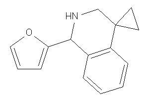 1-(2-furyl)spiro[2,3-dihydro-1H-isoquinoline-4,1'-cyclopropane]