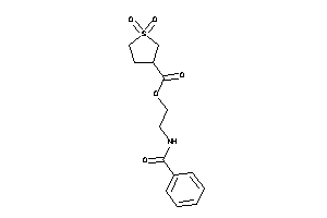 1,1-diketothiolane-3-carboxylic Acid 2-benzamidoethyl Ester