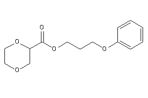 1,4-dioxane-2-carboxylic Acid 3-phenoxypropyl Ester