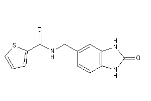 N-[(2-keto-1,3-dihydrobenzimidazol-5-yl)methyl]thiophene-2-carboxamide