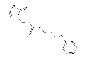 3-(2-keto-4-thiazolin-3-yl)propionic Acid 3-phenoxypropyl Ester