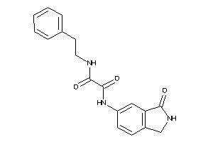 N'-(3-ketoisoindolin-5-yl)-N-phenethyl-oxamide