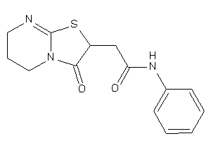 2-(3-keto-6,7-dihydro-5H-thiazolo[3,2-a]pyrimidin-2-yl)-N-phenyl-acetamide