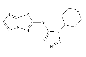 2-[(1-tetrahydropyran-4-yltetrazol-5-yl)thio]imidazo[2,1-b][1,3,4]thiadiazole