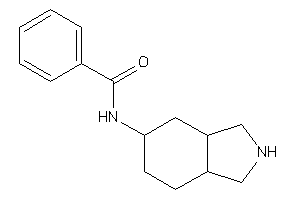 N-(2,3,3a,4,5,6,7,7a-octahydro-1H-isoindol-5-yl)benzamide