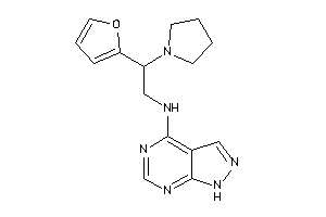 [2-(2-furyl)-2-pyrrolidino-ethyl]-(1H-pyrazolo[3,4-d]pyrimidin-4-yl)amine