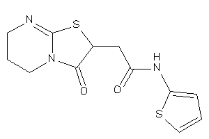 2-(3-keto-6,7-dihydro-5H-thiazolo[3,2-a]pyrimidin-2-yl)-N-(2-thienyl)acetamide