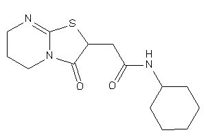N-cyclohexyl-2-(3-keto-6,7-dihydro-5H-thiazolo[3,2-a]pyrimidin-2-yl)acetamide