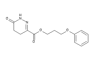 6-keto-4,5-dihydro-1H-pyridazine-3-carboxylic Acid 3-phenoxypropyl Ester