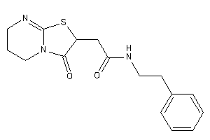 2-(3-keto-6,7-dihydro-5H-thiazolo[3,2-a]pyrimidin-2-yl)-N-phenethyl-acetamide