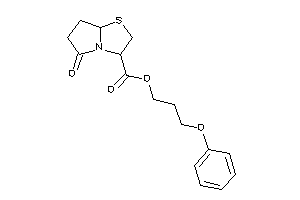 5-keto-3,6,7,7a-tetrahydro-2H-pyrrolo[2,1-b]thiazole-3-carboxylic Acid 3-phenoxypropyl Ester