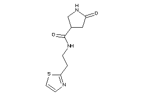 5-keto-N-(2-thiazol-2-ylethyl)pyrrolidine-3-carboxamide