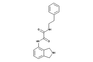 N'-isoindolin-4-yl-N-phenethyl-oxamide