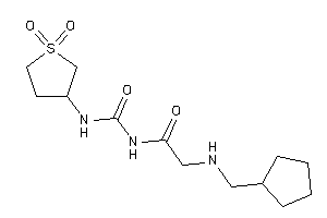 2-(cyclopentylmethylamino)-N-[(1,1-diketothiolan-3-yl)carbamoyl]acetamide